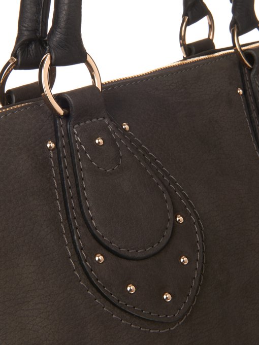 see by chloe - women - medium leather tote with gilded hardware  