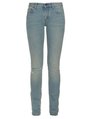 Saint Laurent Distressed mid-rise skinny jeans 