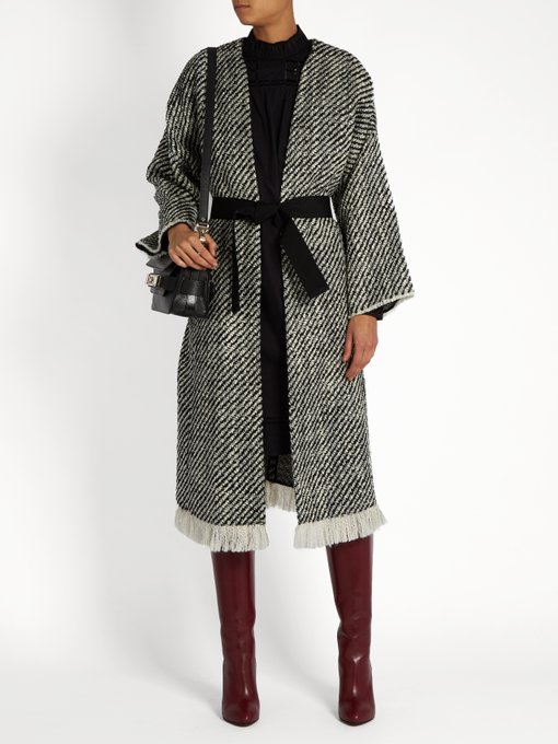 Isabel Marant Iban tweed coat 