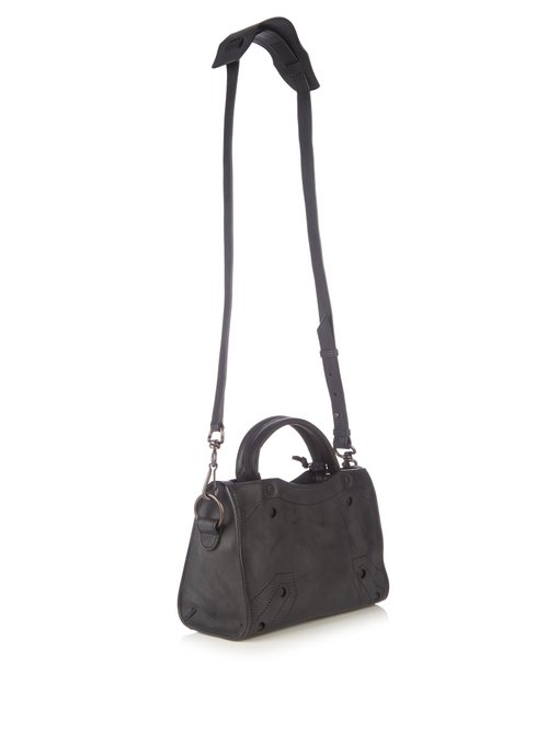 Blackout City mini leather cross-body bag | Balenciaga | MATCHESFASHION.COM US