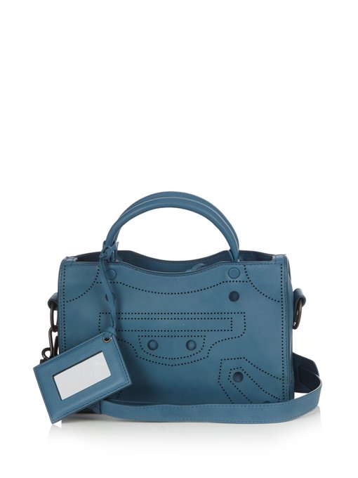 Blackout City mini leather cross-body bag | Balenciaga | MATCHESFASHION.COM US