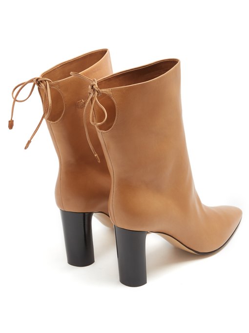 emil leather ankle boots