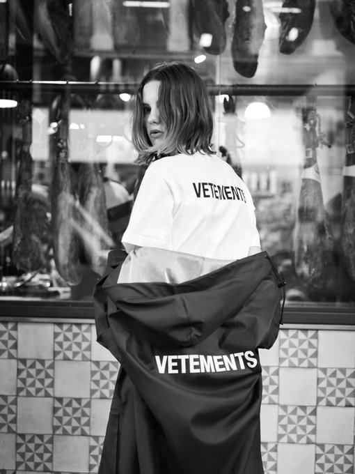 Vetements X Hanes Staff cotton T-shirt