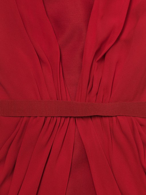 Giambattista Valli Silk drape dress