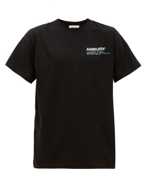 ambush logo-print cotton t-shirt