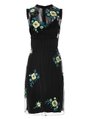 Christopher Kane Floral embroidered tulle dress