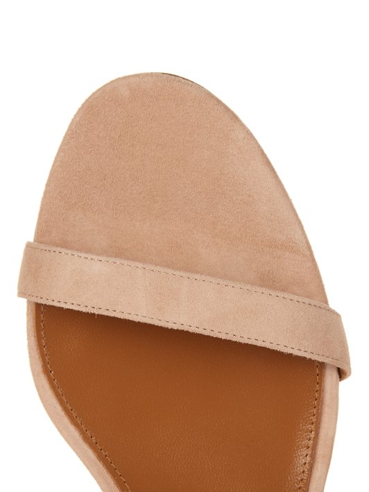 Aquazzura Pixie tassel-back suede sandals 