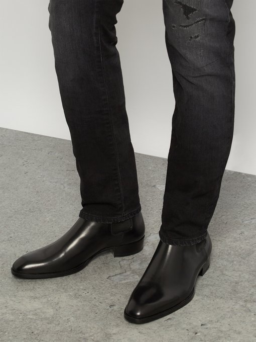 ysl mens chelsea boots
