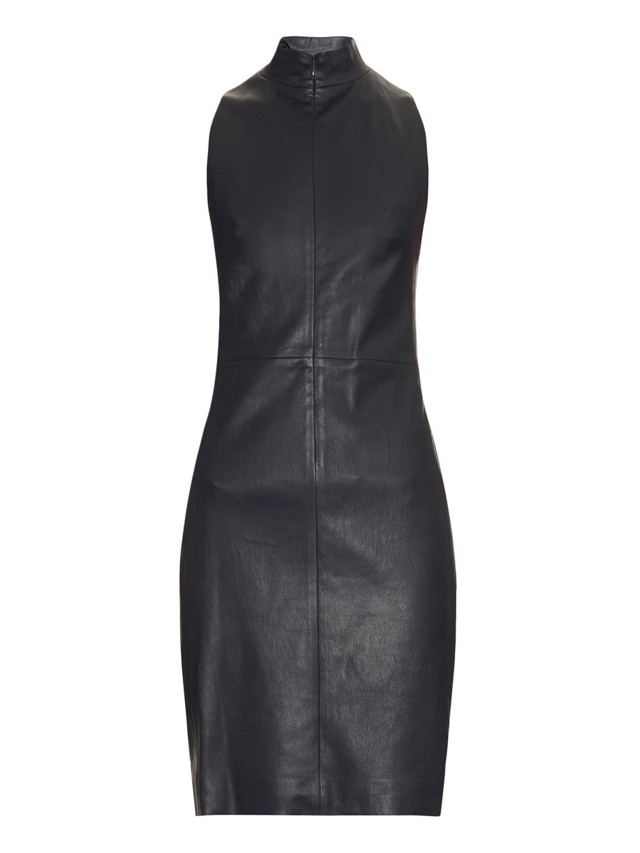 Blue Welcon leather dress | The Row | MATCHESFASHION UK