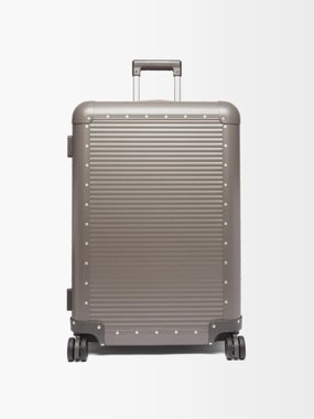 FPM Milano Spinner 68 stud-embellished suitcase