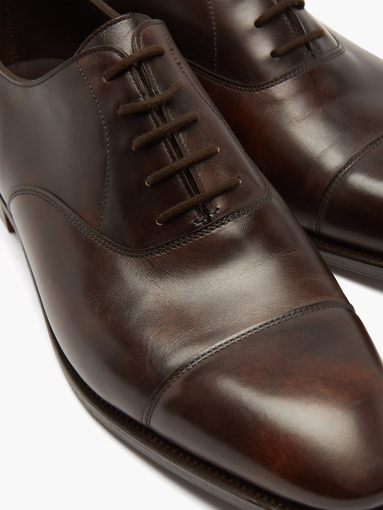 City II leather Oxford shoes