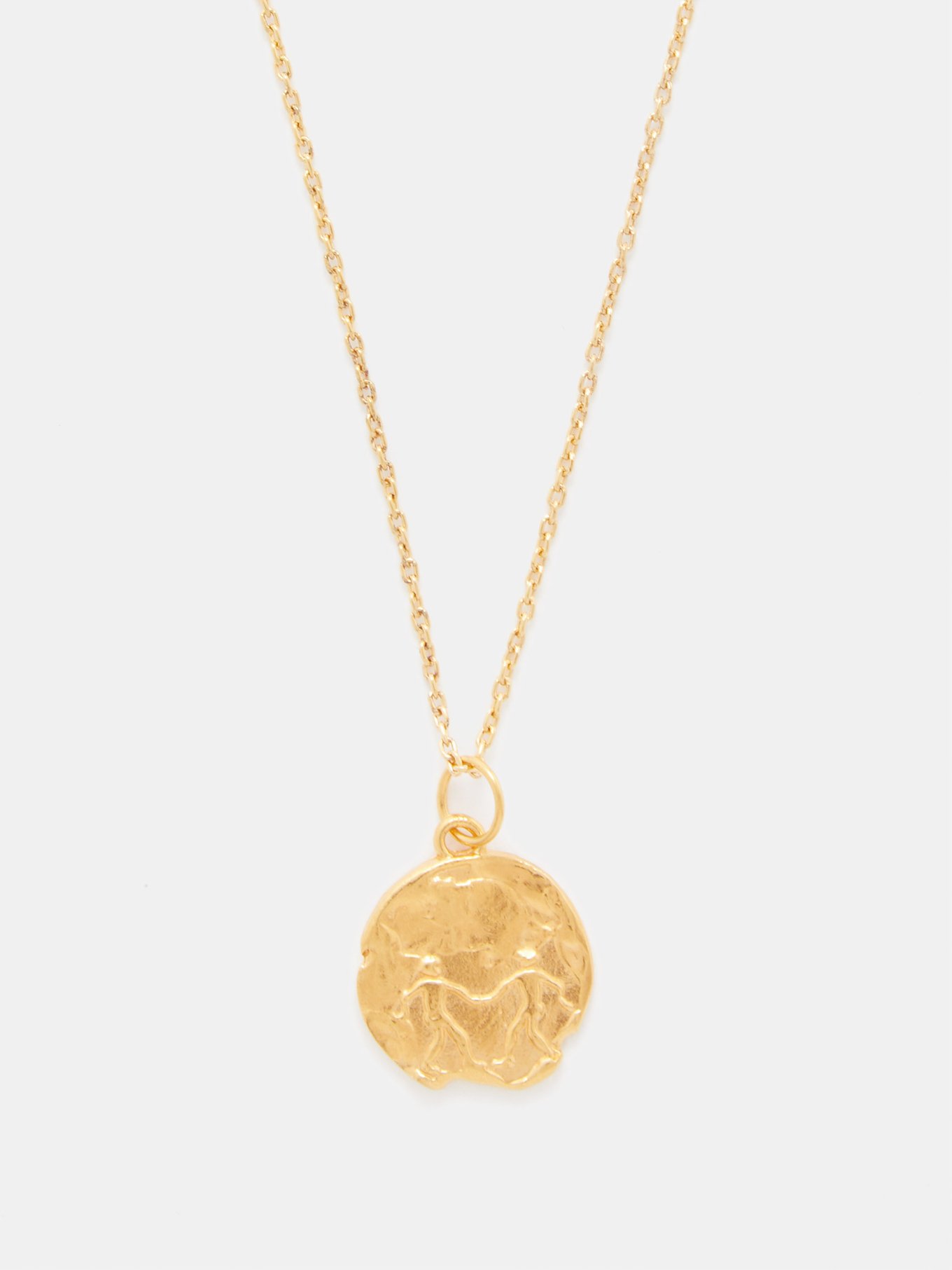 Gold Gemini gold-plated necklace | Alighieri | MATCHES UK