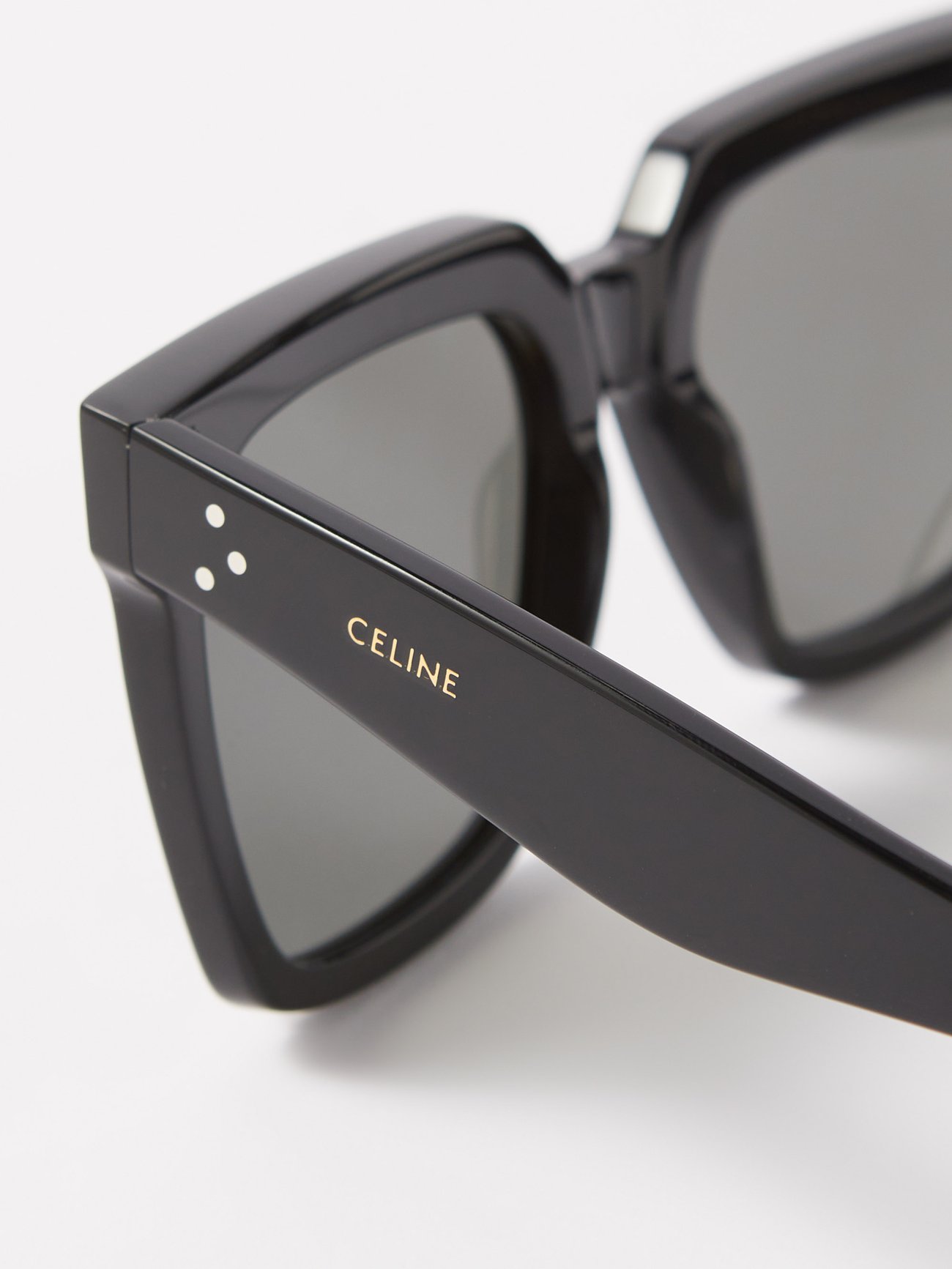 Celine Oversized Square Acetate Sunglasses