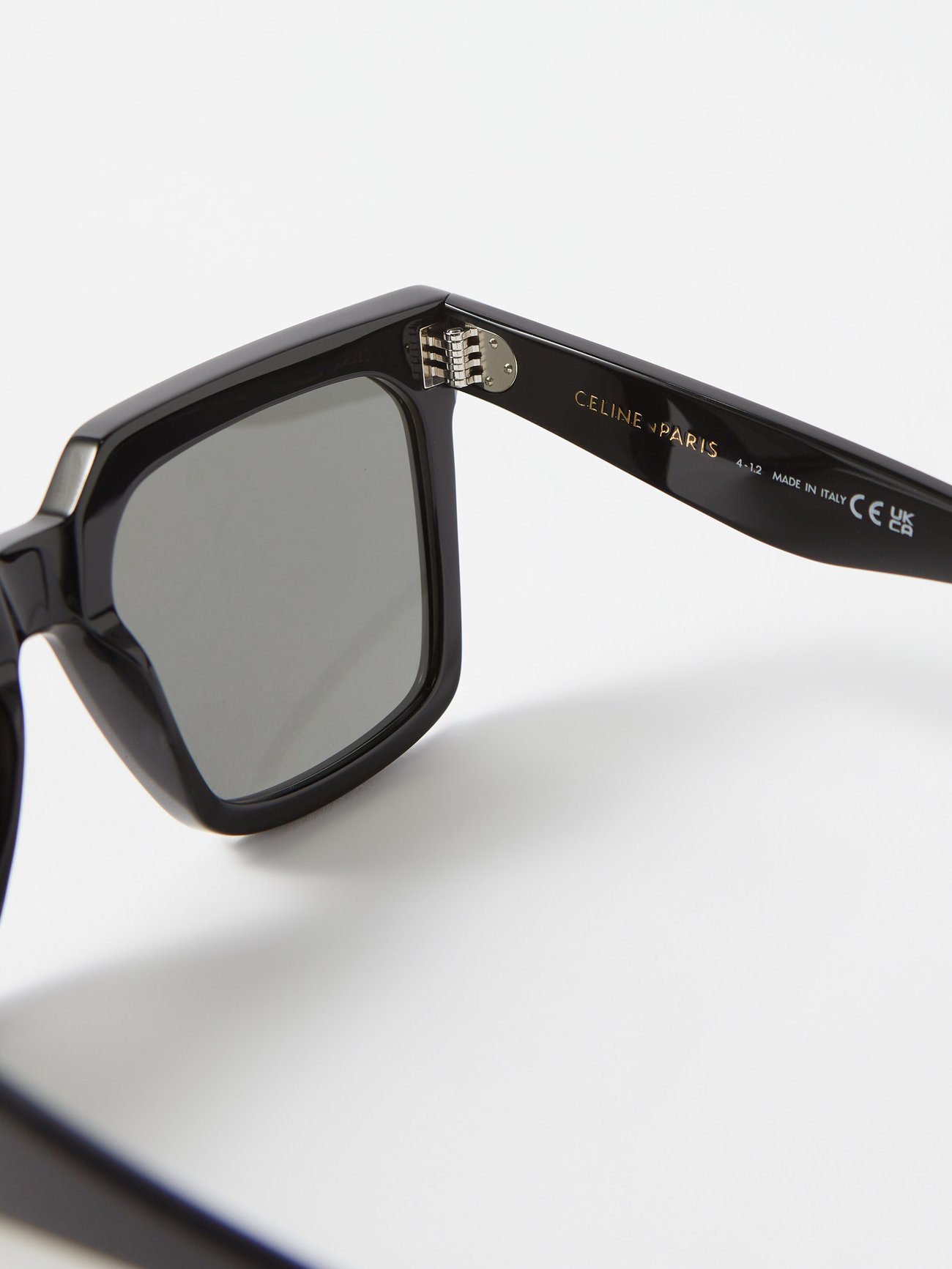 Celine Oversized Square-frame Acetate Sunglasses in Black