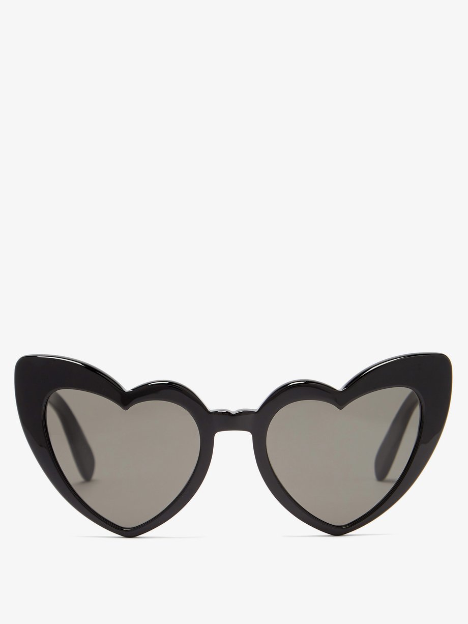 Saint Laurent Eyewear (Saint Laurent) Loulou heart-shaped acetate sunglasses