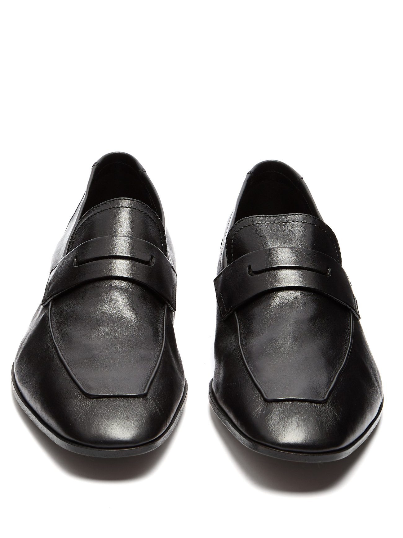 Black Lorenzo Rimini leather loafers | Berluti | MATCHESFASHION US