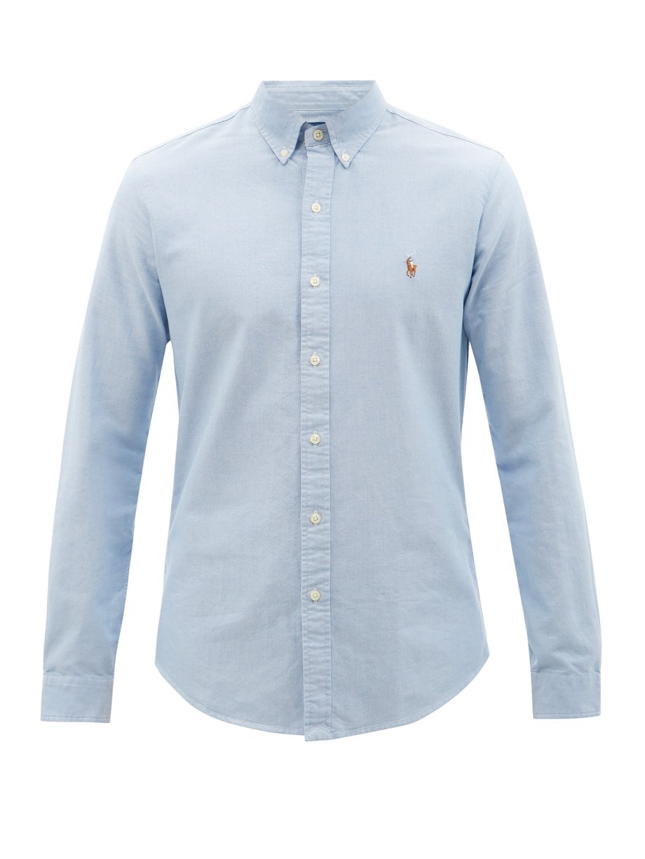 Polo Ralph Lauren Slim-fit cotton-Oxford shirt