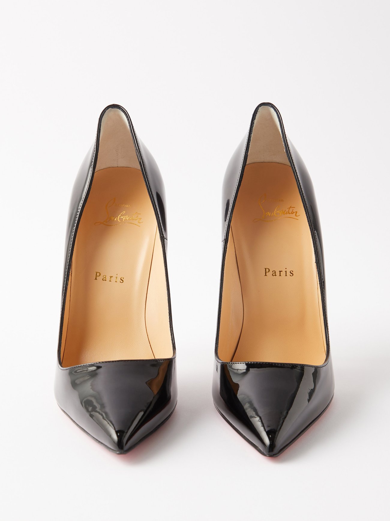 Christian Louboutin So Kate 120 Black Patent Leather Pumps Heels (Size  35.5)