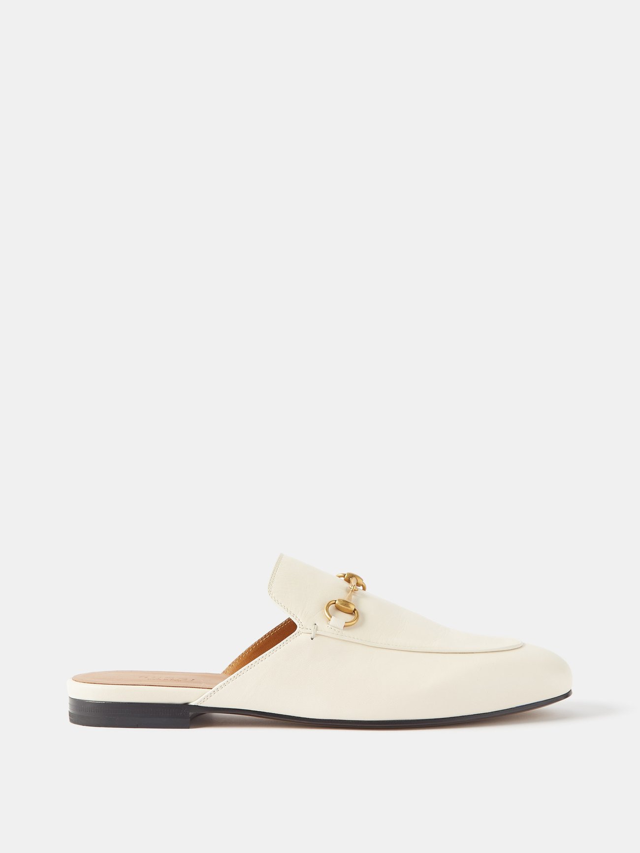 matchesfashion.com | Princetown Leather Backless Loafers