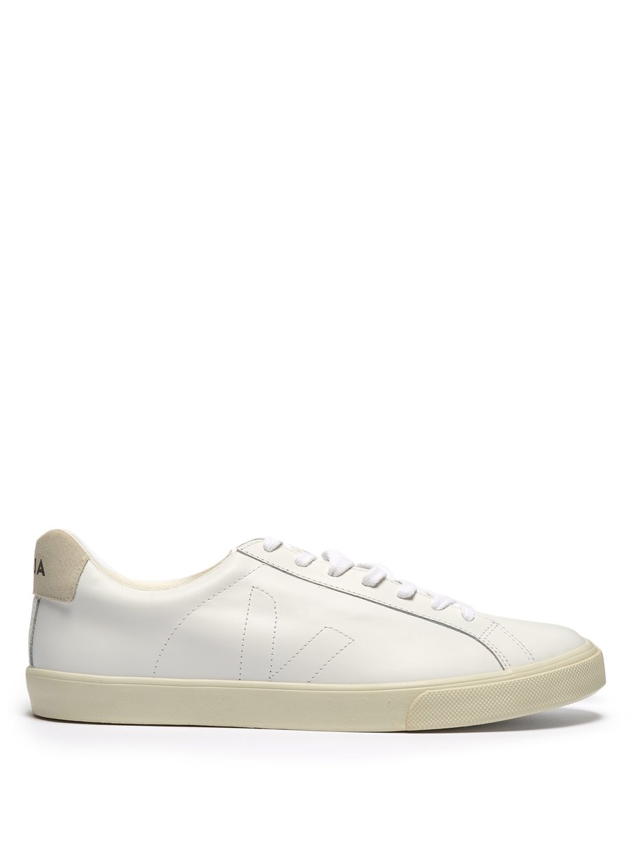 White Esplar low-top leather and suede trainers | Veja | MATCHESFASHION UK