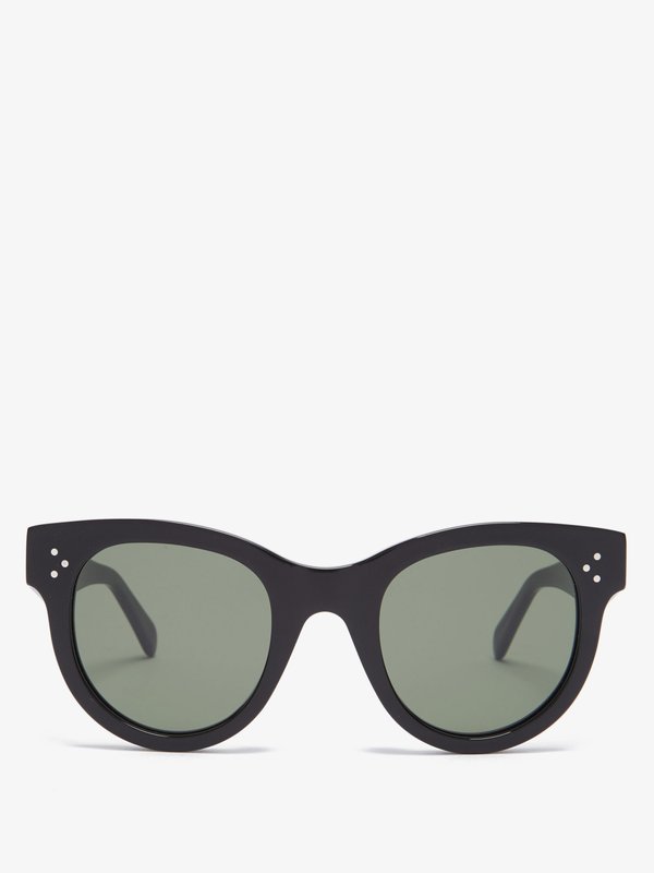 Celine Eyewear Round acetate sunglasses