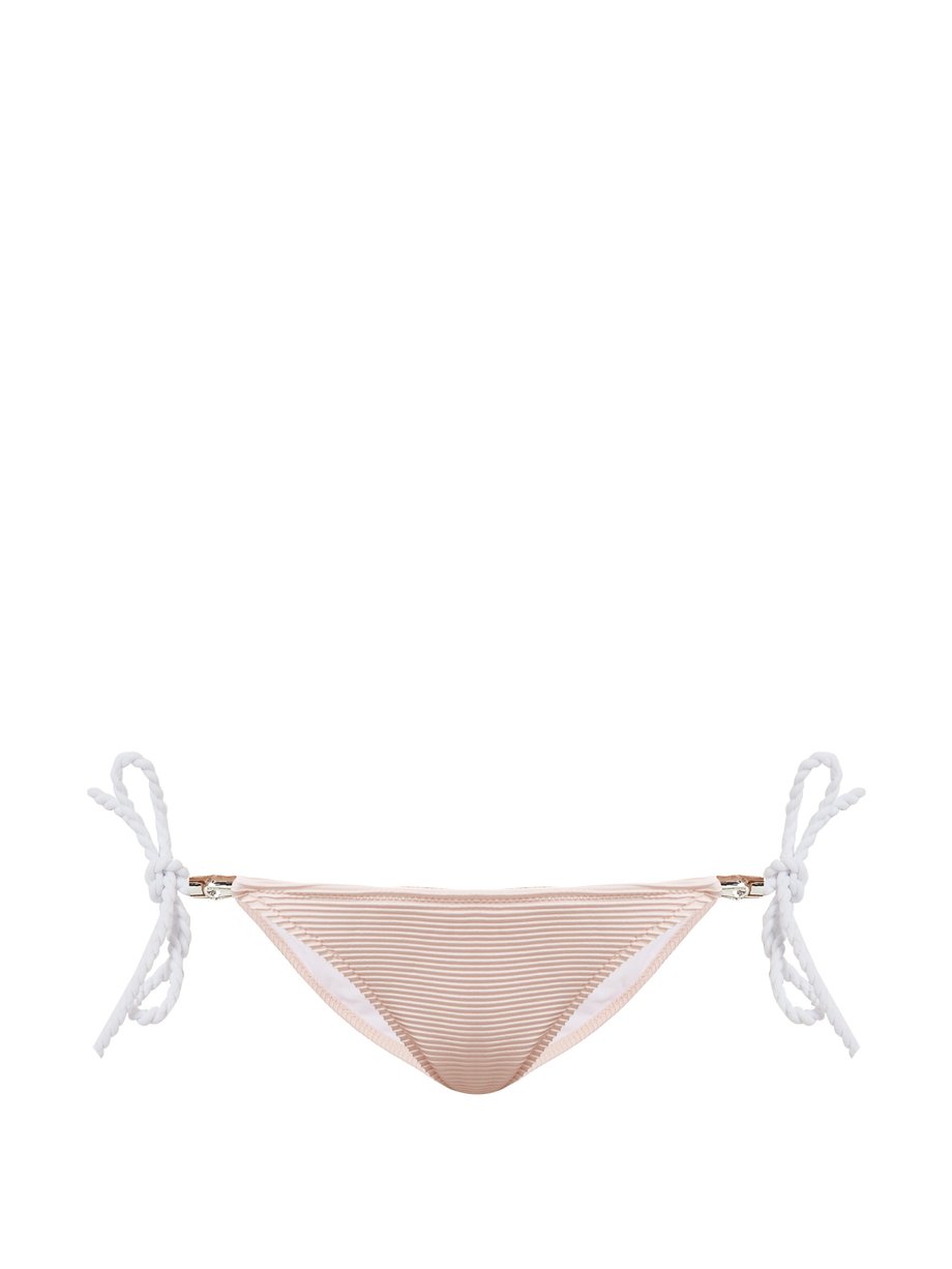 Pink San Marino rope side-tie bikini briefs | Heidi Klein ...