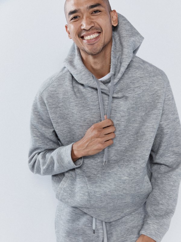Raey Hooded cashmere-blend hoodie