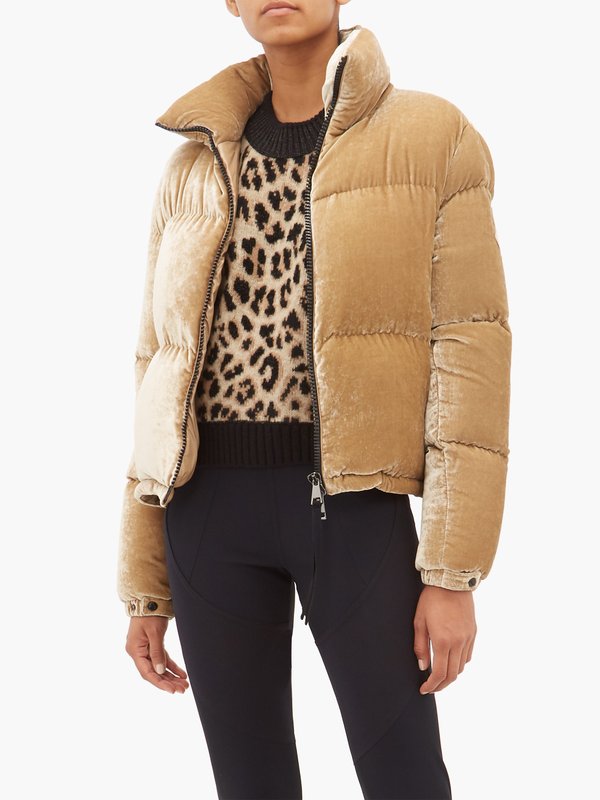 Moncler Leopard-jacquard wool-blend sweater