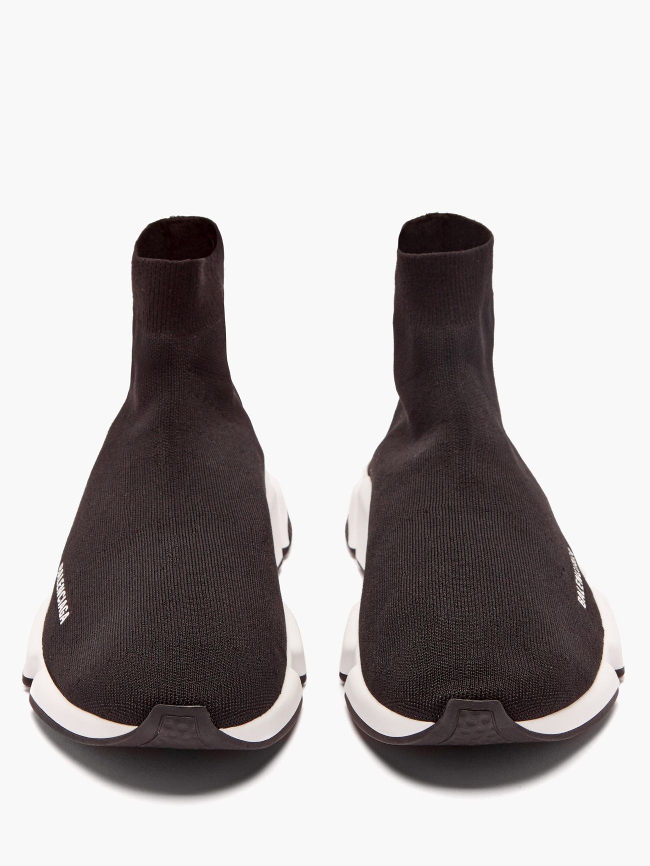 Balenciaga - Speed High-Top Sock Trainers - Womens - Black