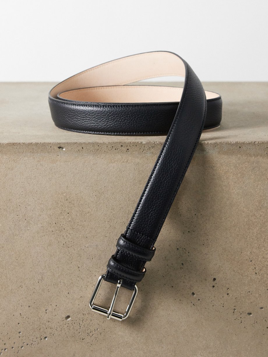 A.P.C. Paris grained-leather belt