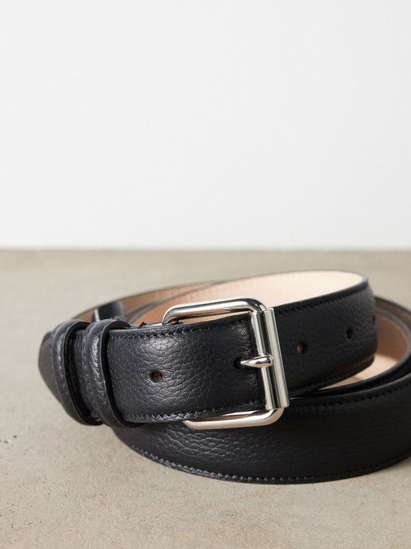A.P.C. Paris grained-leather belt