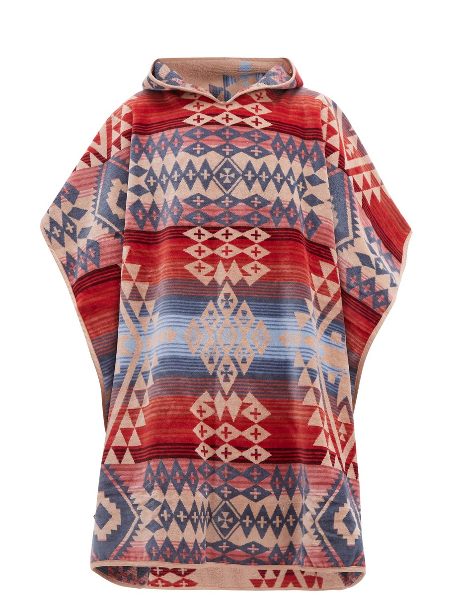 Print Canyonlands cotton-terry poncho towel | Pendleton | MATCHESFASHION UK