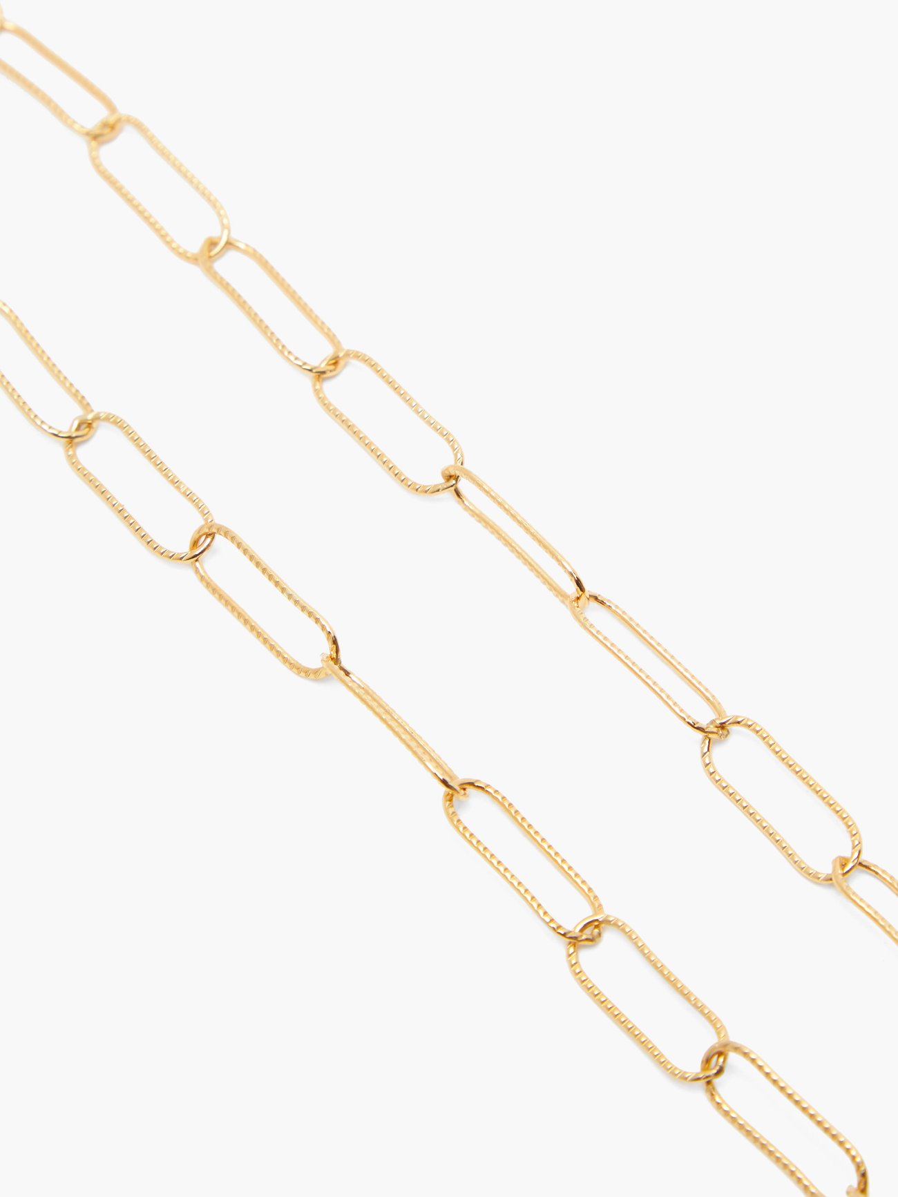 Gold L incognito 24kt gold choker necklace Alighieri MATCHES UK