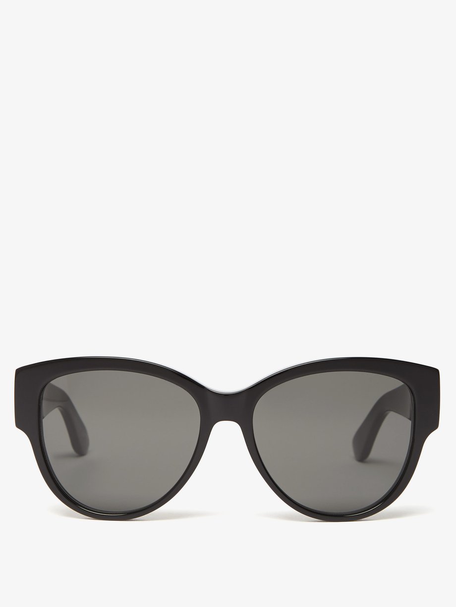 Saint Laurent Eyewear Black Cat Eye Sunglasses