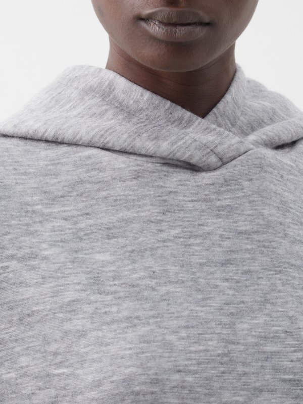 Raey Oversized cashmere-blend hoodie