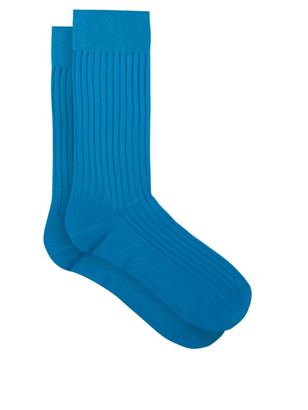 Pantherella Danvers rib-knitted socks