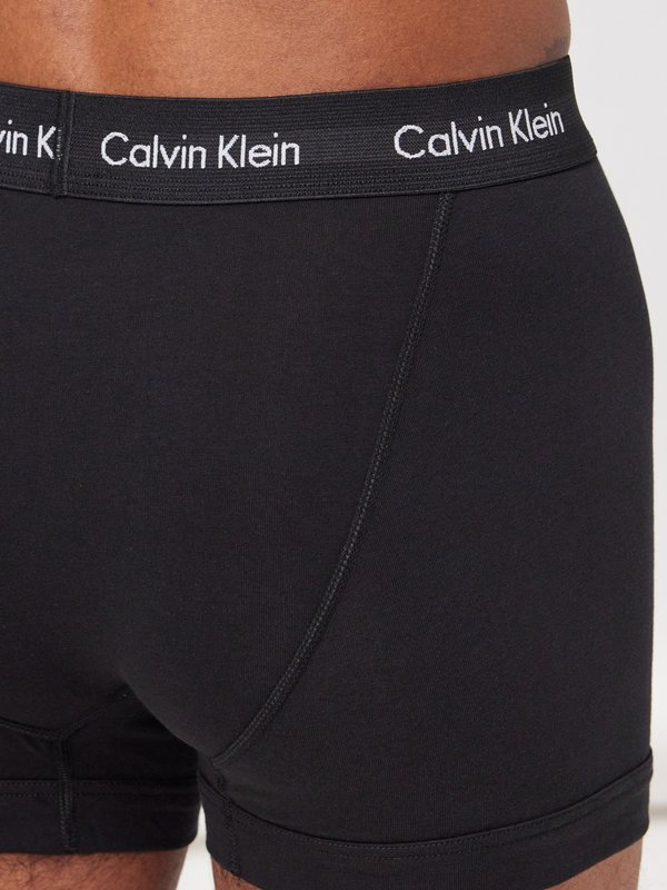 Calvin Klein Underwear Pack of three stretch-cotton boxer trunks