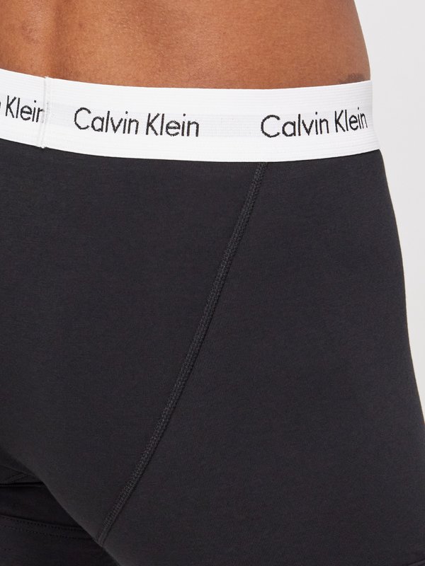 Calvin Klein Underwear Pack of three stretch-cotton boxer trunks