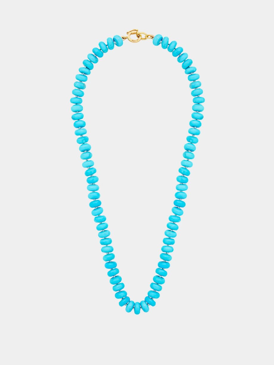 Irene Neuwirth Candy turquoise & 18kt gold necklace