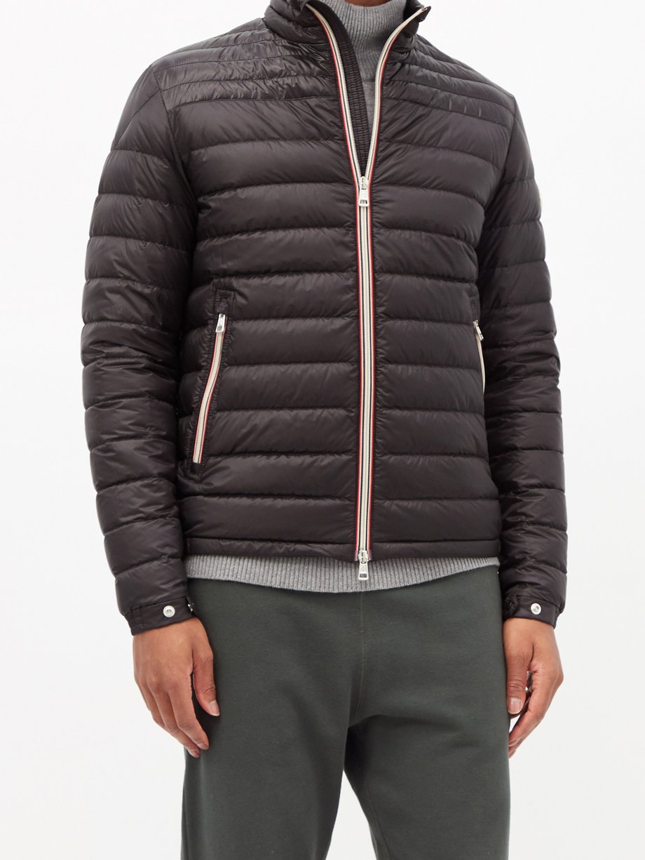 Black Daniel quilted down jacket | Moncler | MATCHES UK