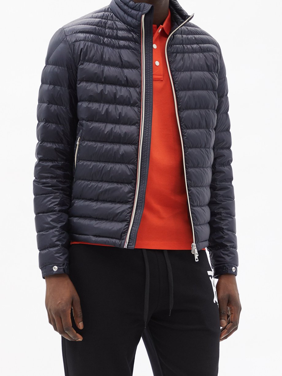 Navy Daniel quilted down jacket | Moncler | MATCHES UK