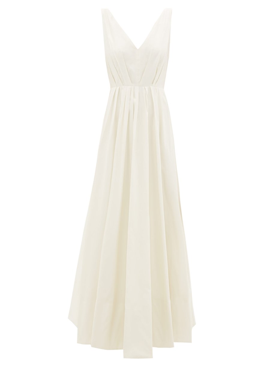 White Ravena sequinned taffeta gown | Roksanda | MATCHESFASHION US