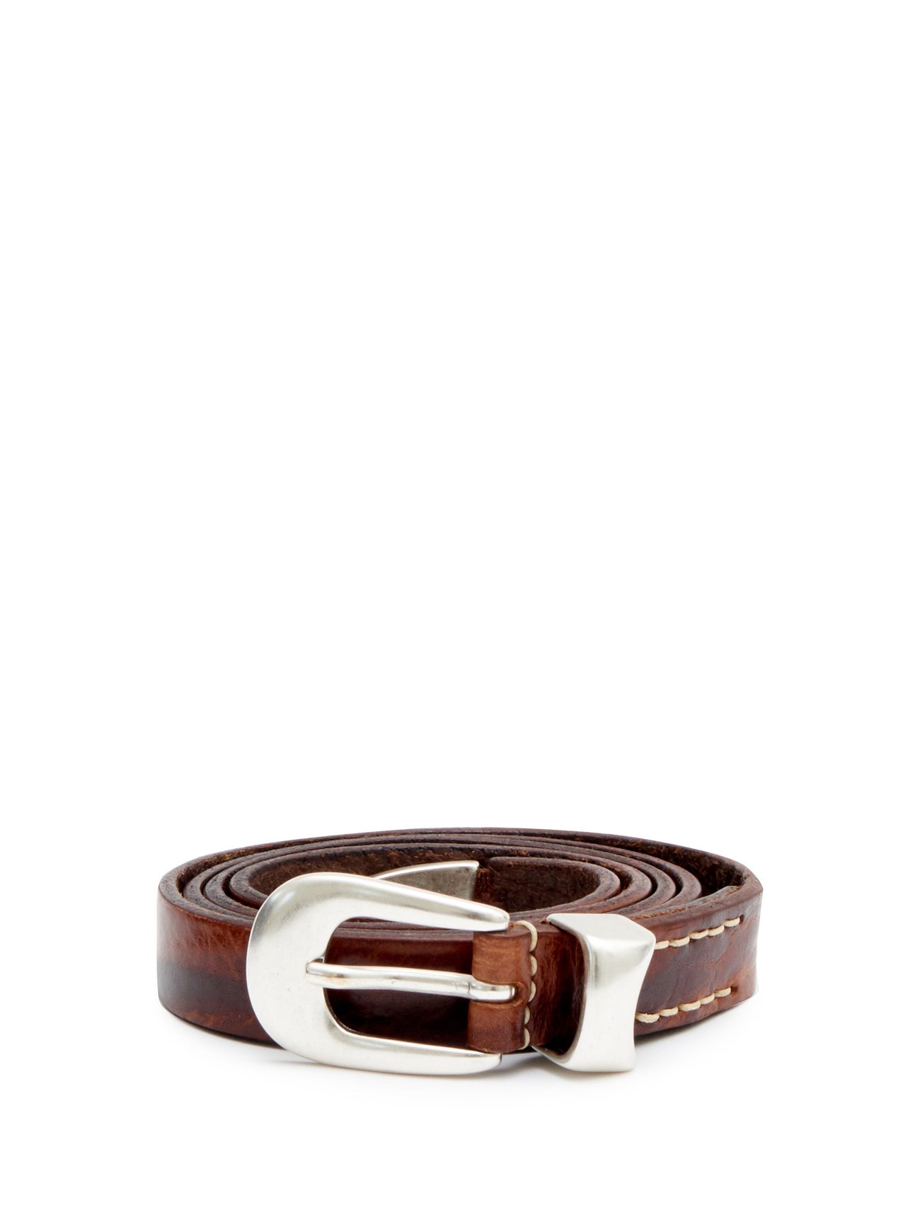 Brown Leather belt | Our Legacy | MATCHESFASHION US