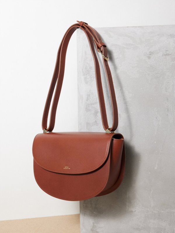 A.P.C. Genève cross-body smooth-leather bag