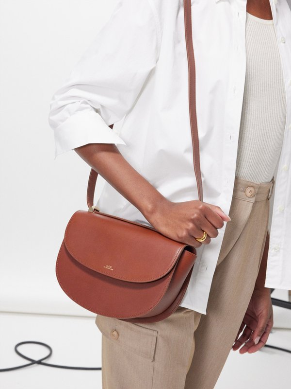 A.P.C. Genève cross-body smooth-leather bag