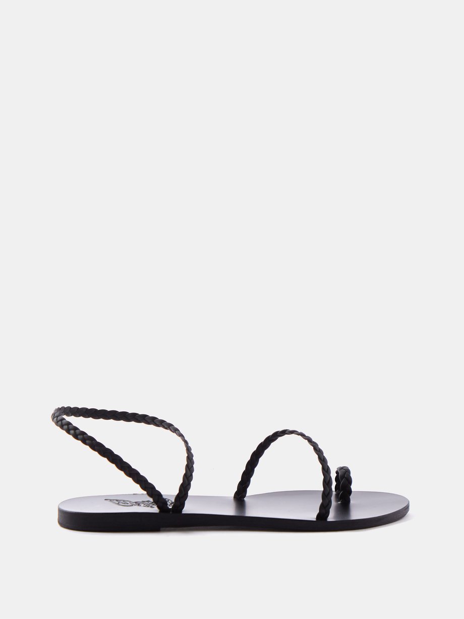 Desmos leather sandals in white - Ancient Greek Sandals | Mytheresa