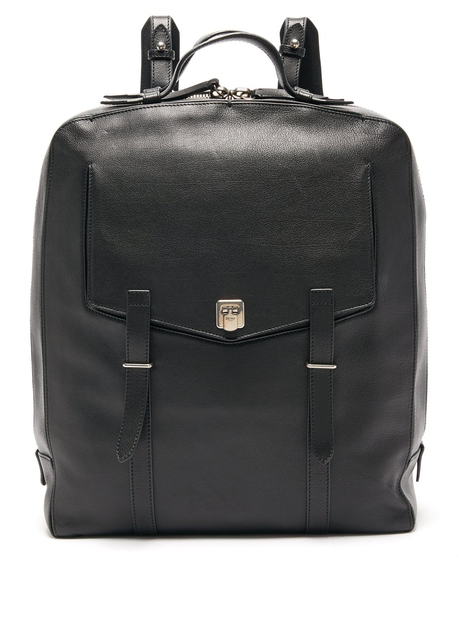 Métier Rider leather backpack