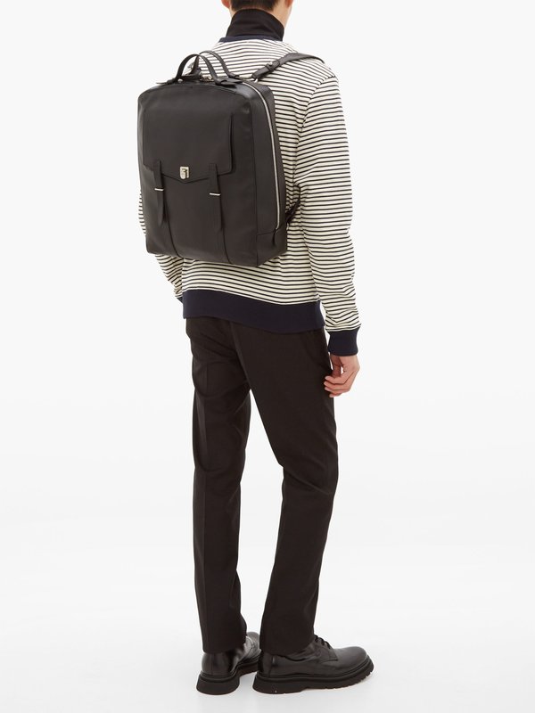 Métier Rider leather backpack
