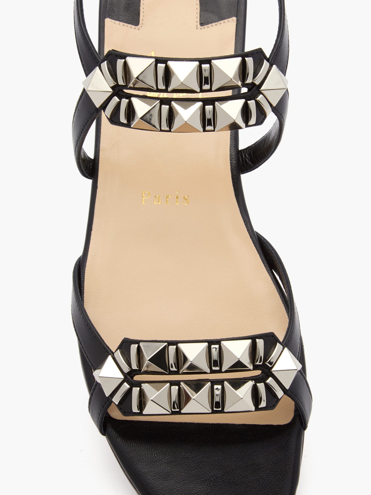 Galerietta studded ankle strap sandal new arrivals