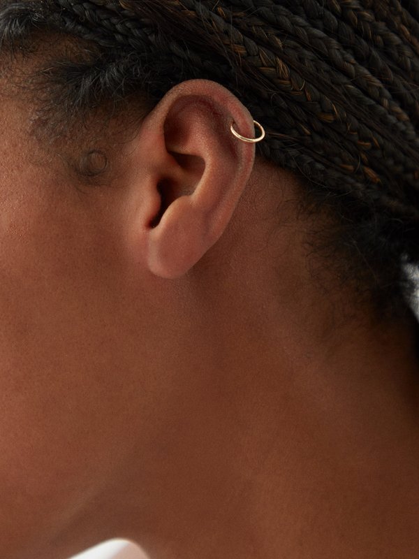 Maria Tash 14kt rose-gold single earring